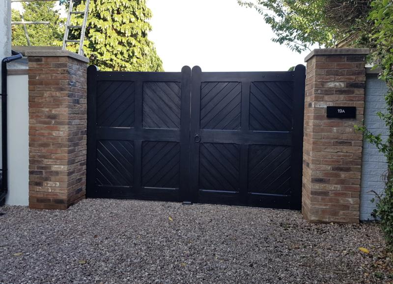 Saffrons Hardwood Gates