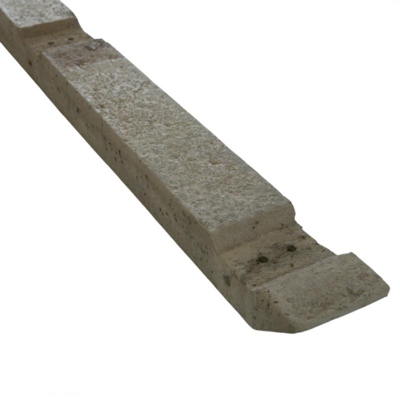 Recessed Concrete Post