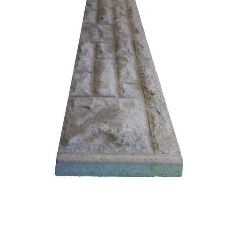 Rock Faced Concrete Gravel Board