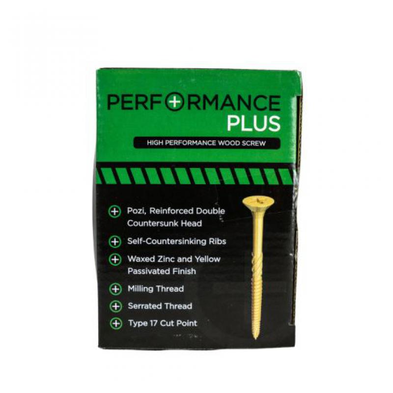 Performance Plus Wood Screws